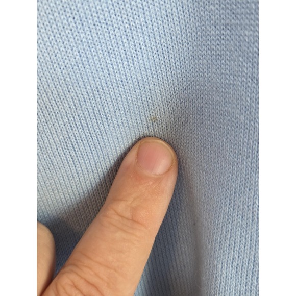 Vineyard Vines Sweater Womens XXS Blue Cotton V Neck Whale Logo‎ Pullover - Picture 7 of 9